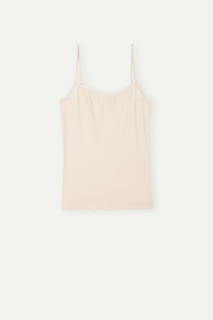 Dámské Tílko Intimissimi Ultralight Microfiber Růžové | CZ GL4289