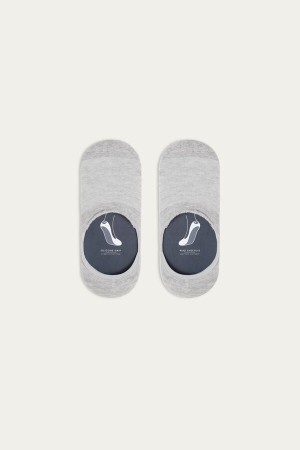 Pánské Ponožky Intimissimi Terrycloth Shoe Liners Šedé | CZ JJ3260